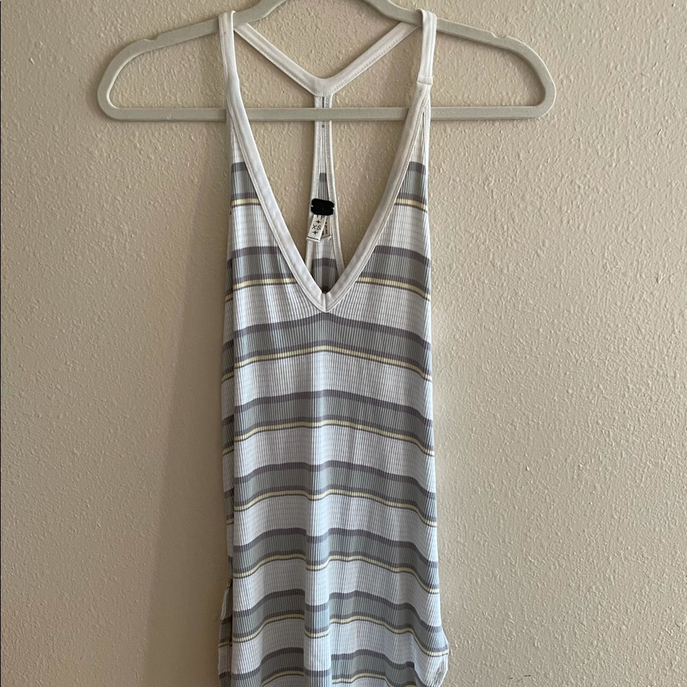 Free People Louie Striped Tunic Size XS